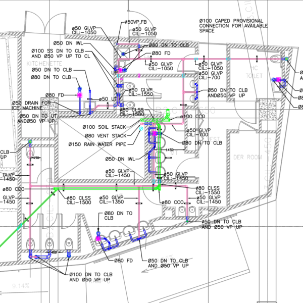 plumbing shop drawing